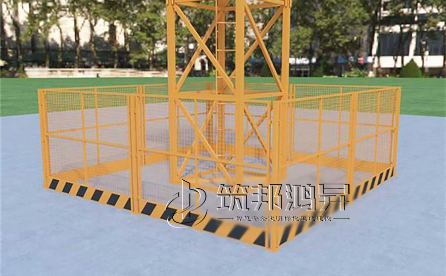 塔吊護(hù)欄，工地塔吊護(hù)欄